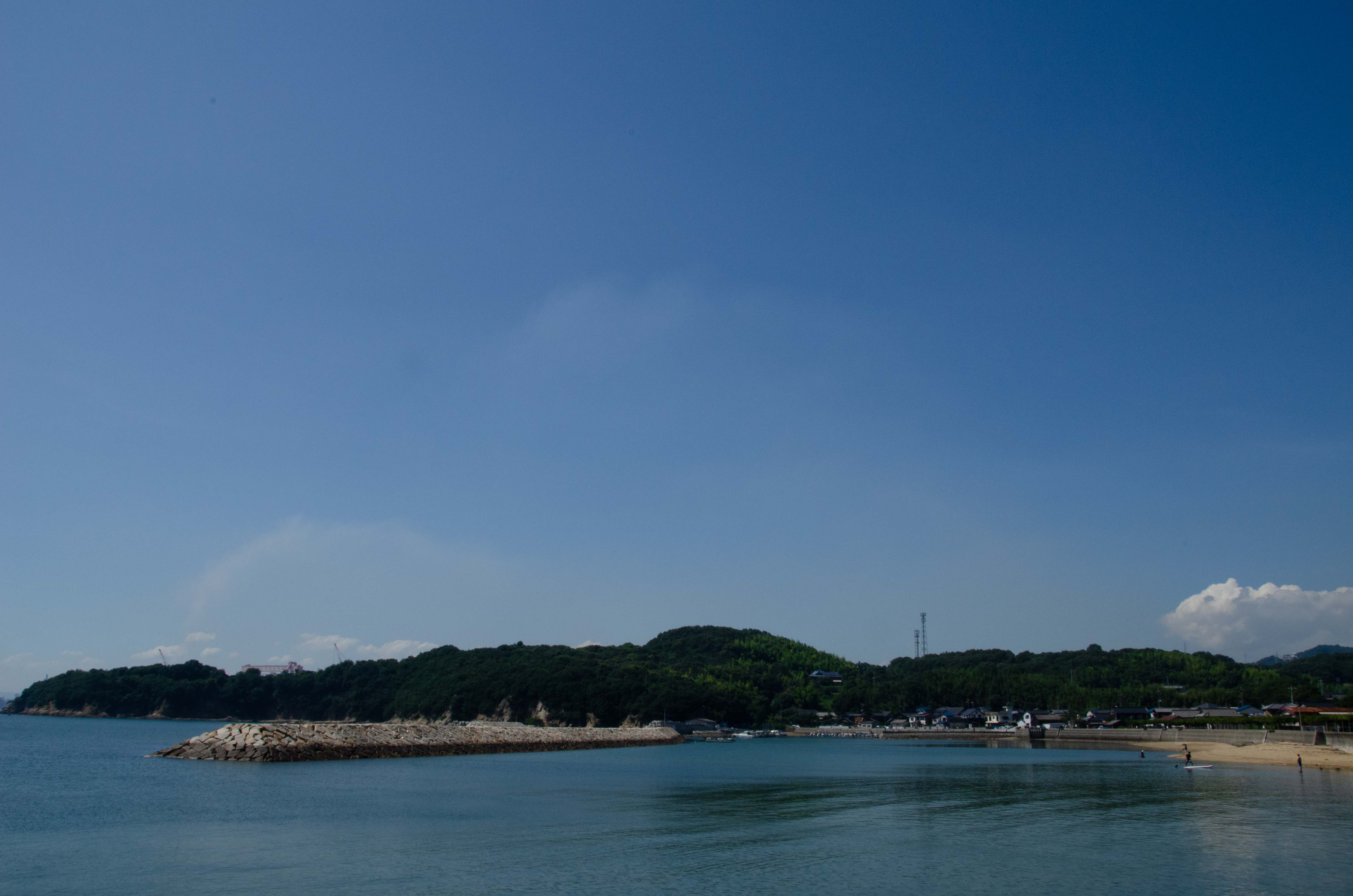 本荘八幡宮と通生の港